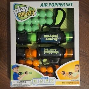 Air Popper Set - Black and Green